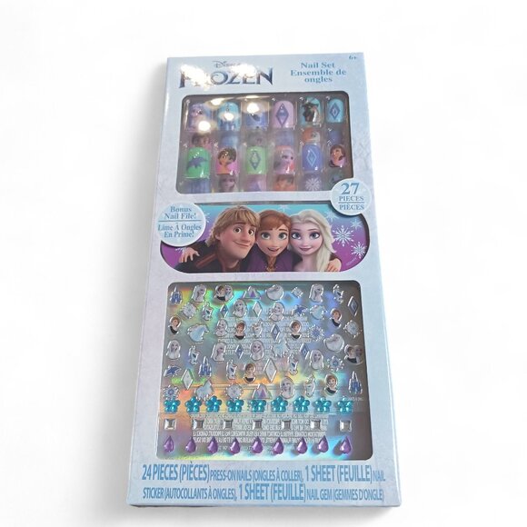 Girls Three Pack Minnie Mouse, Frozen, LOL Nail Art Bundle  Lot - Picture 7 of 13